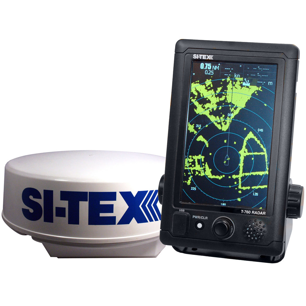 SI-TEX T-760 Compact Color Radar w/4kW 18" Dome - 7" Touchscreen [T-760] - Brand_SI-TEX, Marine Navigation & Instruments, Marine Navigation & Instruments | Radars - SI-TEX - Radars