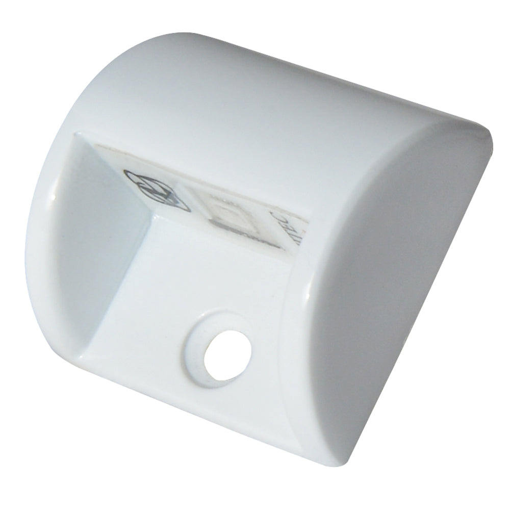 Lumitec Andros - Courtesy Light - White Powder Coat Finish - Warm White Non-Dimming [101224] - Premium Interior / Courtesy Light from Lumitec - Just $21.99! Shop now at Boat Gear Depot