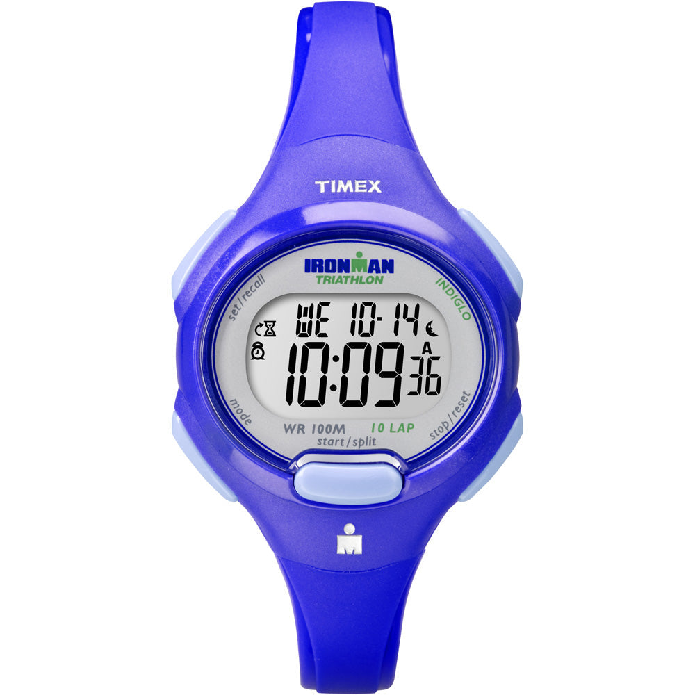 Timex IRONMAN Traditional 10-Lap Mid-Size Watch - Blue [T5K784] - 1st Class Eligible, Brand_Timex, Outdoor, Outdoor | Fitness / Athletic Training, Outdoor | Watches - Timex - Watches