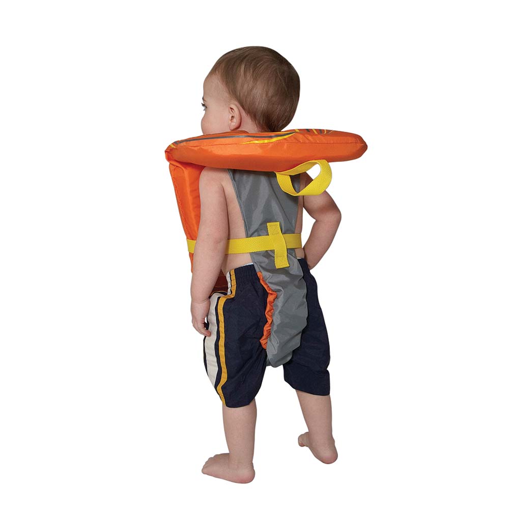 Full Throttle Baby-Safe Vest - Infant to 30lbs - Orange/Grey [104000-200-000-14] - Premium Personal Flotation Devices from Full Throttle - Just $26.99! 