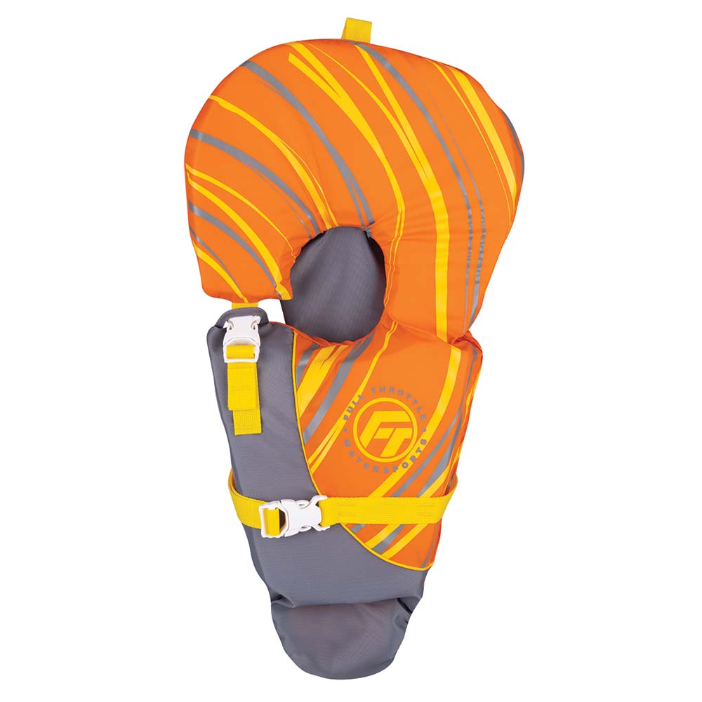 Full Throttle Baby-Safe Vest - Infant to 30lbs - Orange/Grey [104000-200-000-14] - Premium Personal Flotation Devices from Full Throttle - Just $26.99! 