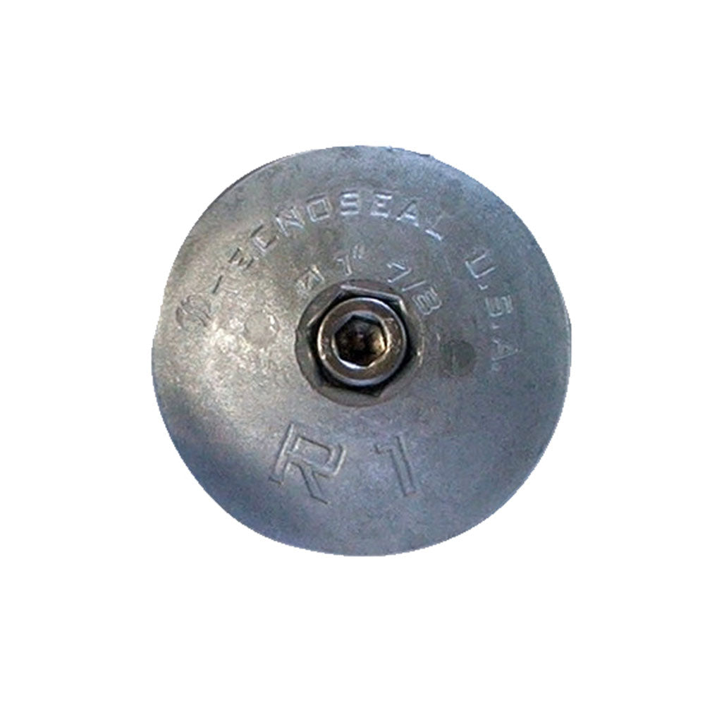 Tecnoseal R1 Rudder Anode - Zinc - 1-7/8" Diameter [R1] - Premium Anodes from Tecnoseal - Just $3.60! 