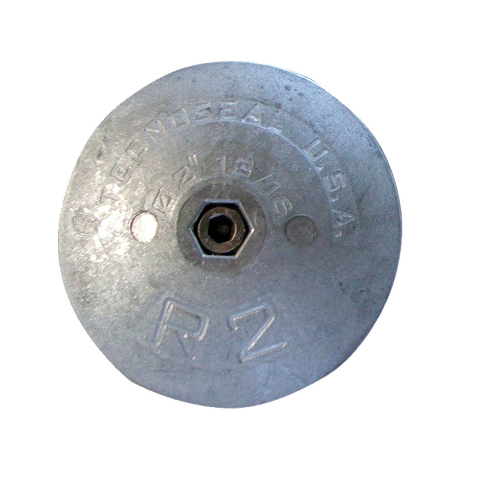 Tecnoseal R2 Rudder Anode - Zinc - 2-13/16" Diameter [R2] - Premium Anodes from Tecnoseal - Just $8.99! 