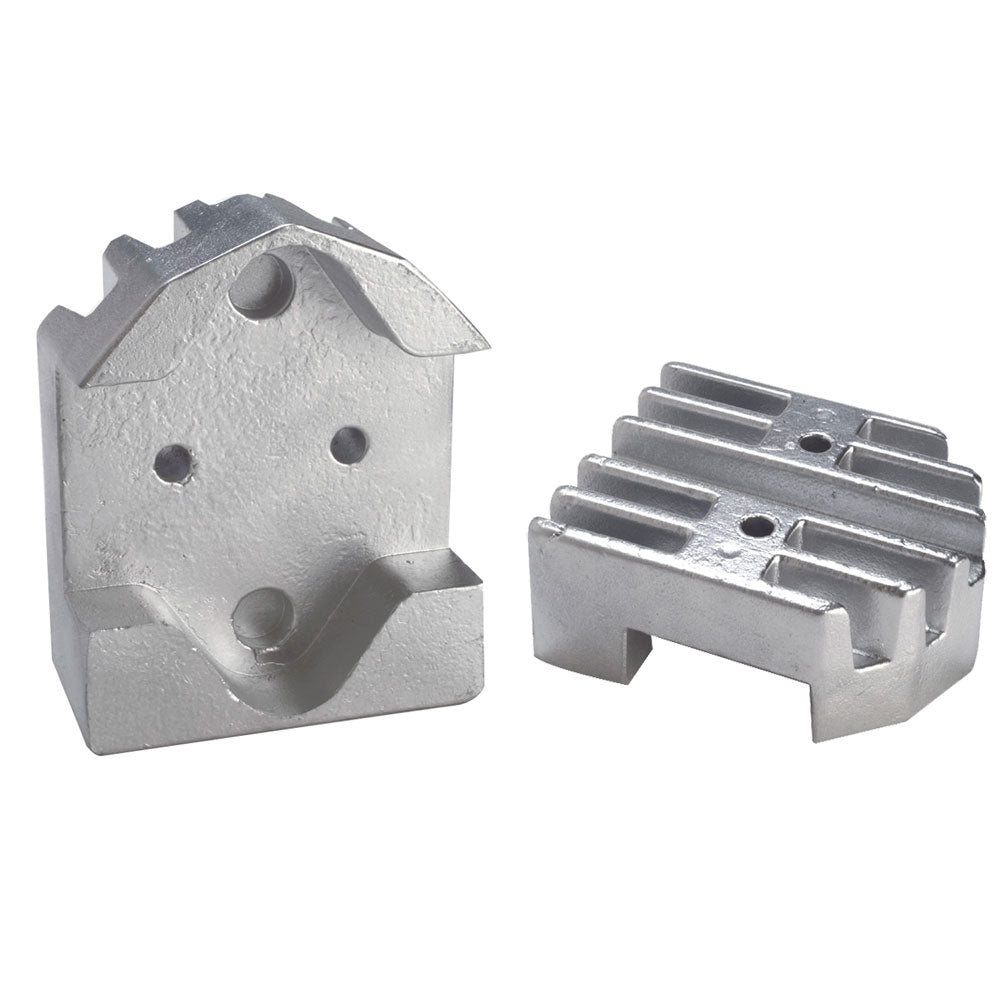 Tecnoseal Gimbal Block Anode - Zinc Finned [00806] - Premium Anodes from Tecnoseal - Just $21.99! 