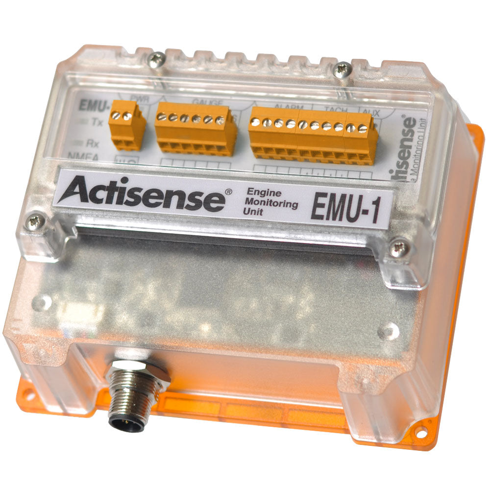 Actisense Engine Management Unit Analog - NMEA2000 [EMU-1] - Brand_Actisense, Marine Navigation & Instruments, Marine Navigation & Instruments | NMEA Cables & Sensors, Restricted From 3rd Party Platforms - Actisense - NMEA Cables & Sensors