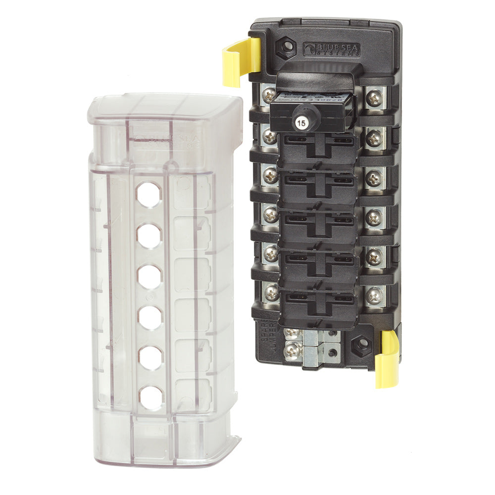 Blue Sea 5050 ST CLB Circuit Breaker Block - 6 Position [5050] - Premium Circuit Breakers from Blue Sea Systems - Just $44.99! 