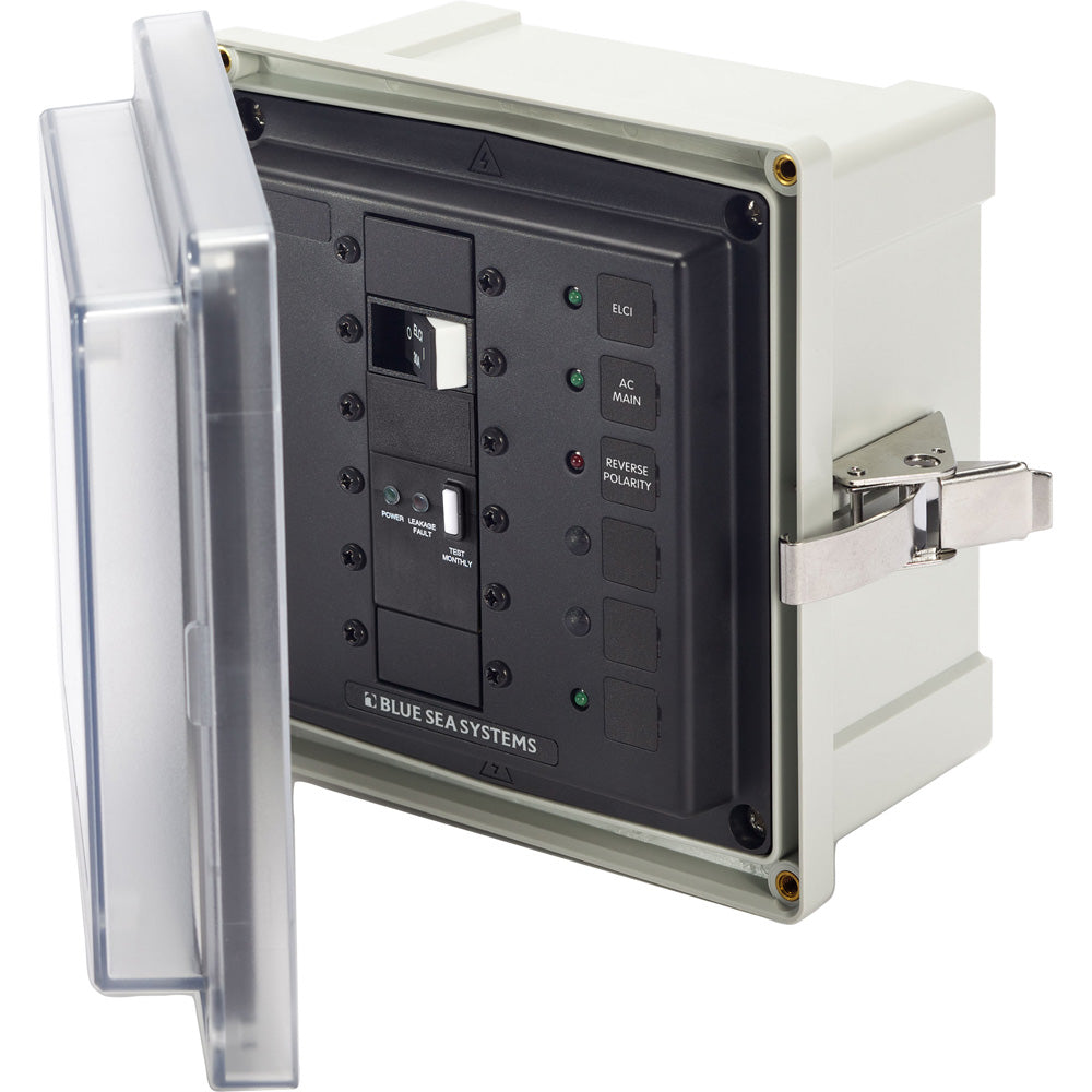 Blue Sea 3119 SMS Surface Mount System Panel Enclosure - 120/240V AC / 50A ELCI Main - 1 Blank Circuit Position [3119] - Premium Circuit Breakers from Blue Sea Systems - Just $729.99! 