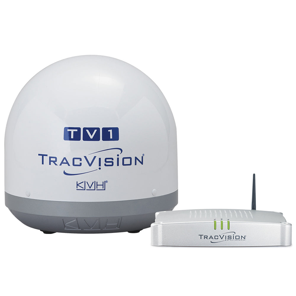 KVH TracVision TV1 w/IP-Enabled TV-Hub  Linear Universal Single-Output LNB [01-0366-02] - Premium Satellite TV Antennas from KVH - Just $3203.99! 