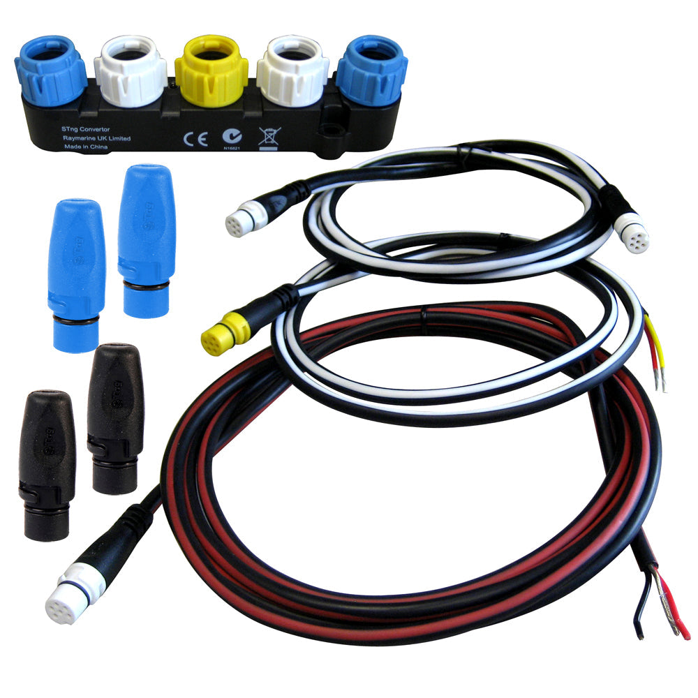 Raymarine VHF NMEA0183 To SeaTalkng Converter Kit [E70196] - Premium NMEA Cables & Sensors from Raymarine - Just $119.99! 