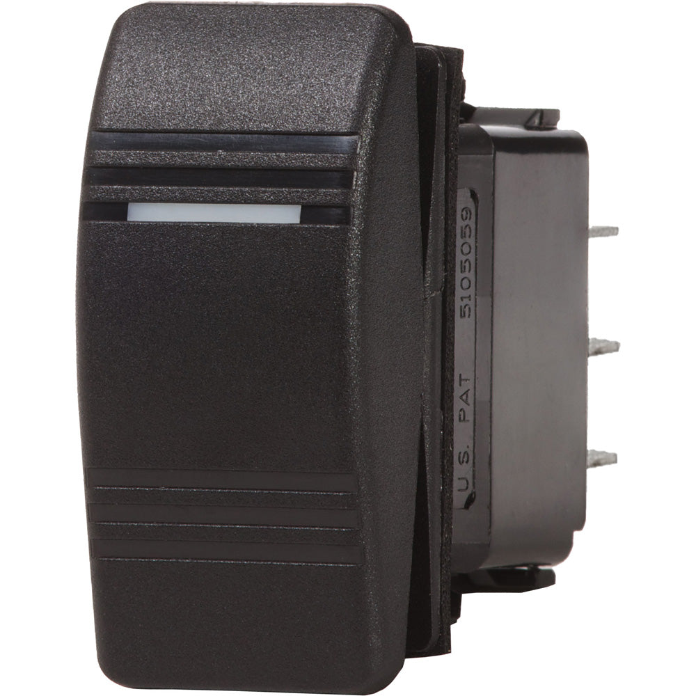 Blue Sea 7945 Contura III Switch SPDT - (ON)-OFF-ON - Black [7945] - Premium Switches & Accessories from Blue Sea Systems - Just $13.99! 