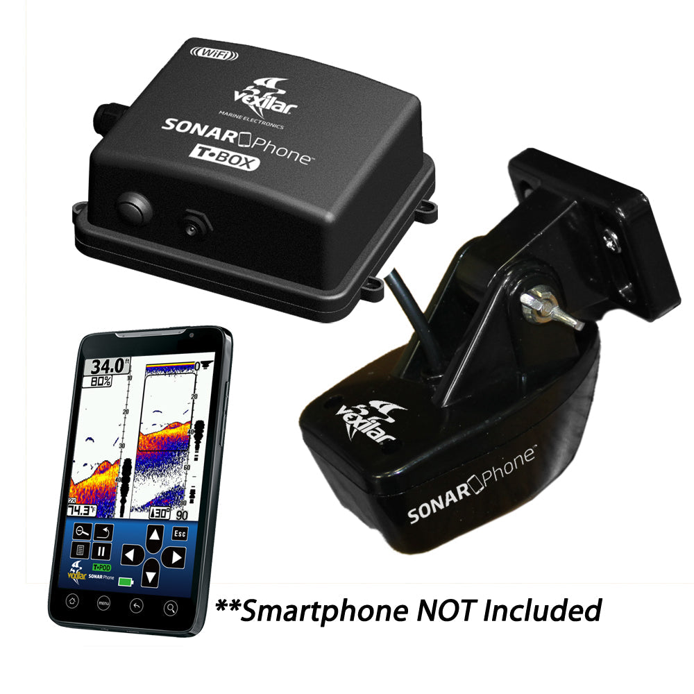 Vexilar SP200 SonarPhone T-Box Permanent Installation Pack [SP200] - Premium Fishfinder Only from Vexilar - Just $77.99! 