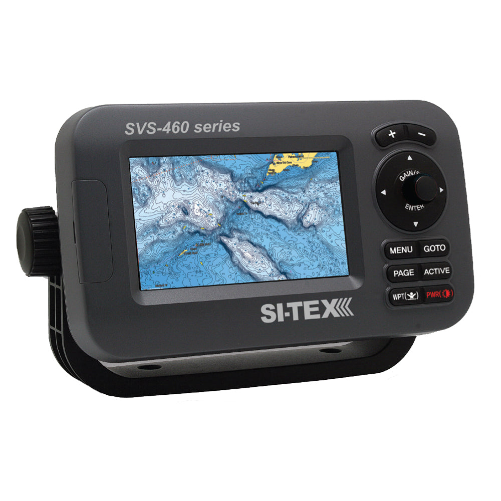 SI-TEX SVS-460C Chartplotter - 4.3" Color Screen w/Internal GPS and Navionics+ Flexible Coverage [SVS-460C] - Premium GPS - Chartplotters from SI-TEX - Just $519.99! 