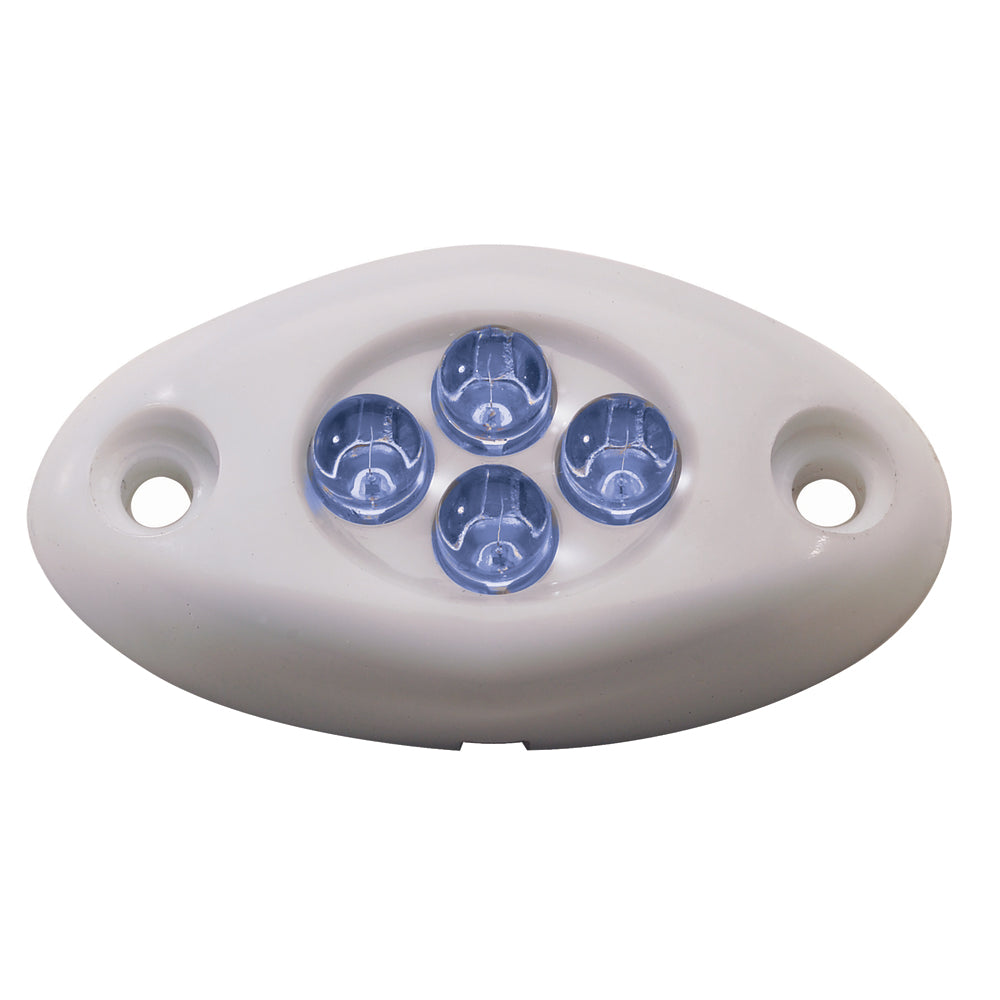 Innovative Lighting Courtesy Light - 4 LED Surface Mount - Blue LED/White Case [004-2100-7] - 1st Class Eligible, Brand_Innovative Lighting, Lighting, Lighting | Interior / Courtesy Light - Innovative Lighting - Interior / Courtesy Light