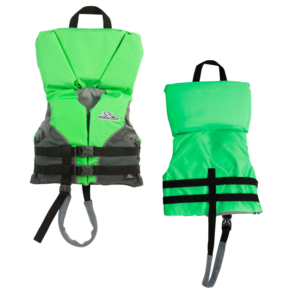 Stearns Infant Heads-Up Nylon Vest Life Jacket - Up to 30lbs - Green [2000013194] - Premium Life Vests from Stearns - Just $33.99! 