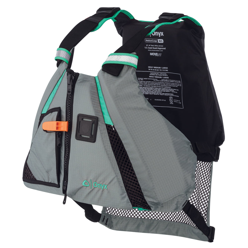 Onyx MoveVent Dynamic Paddle Sports Life Vest - XS/SM - Aqua [122200-505-020-15] - Premium Life Vests from Onyx Outdoor - Just $67.99! 