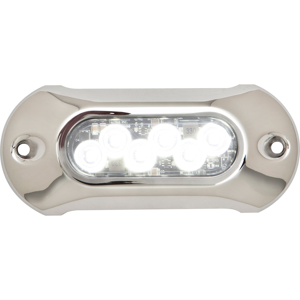 Attwood Light Armor Underwater LED Light - 6 LEDs - White [65UW06W-7] - Premium Underwater Lighting from Attwood Marine - Just $182.99! 