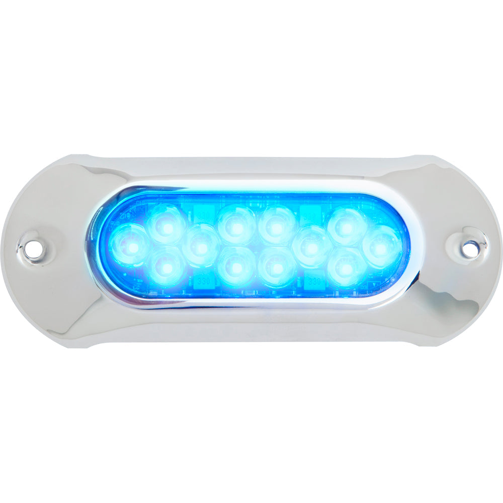 Attwood Light Armor Underwater LED Light - 12 LEDs - Blue [65UW12B-7] - Premium Underwater Lighting from Attwood Marine - Just $289.99! 