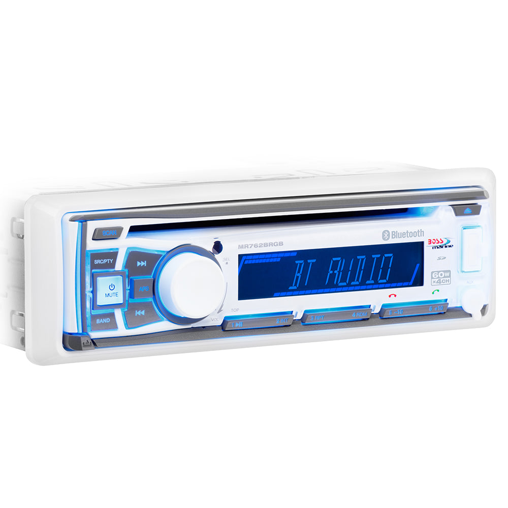 Boss Audio MR762BRGB Marine Stereo w/AM/FM/CD/BT/USB [MR762BRGB] - Premium Stereos from Boss Audio - Just $100.99! 