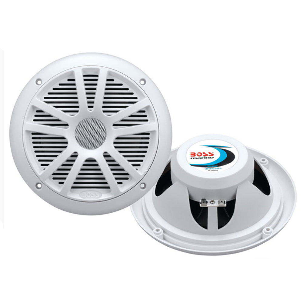 Boss Audio 6.5" MR6W Speaker - White - 180W [MR6W] - Premium Speakers from Boss Audio - Just $32.99! 