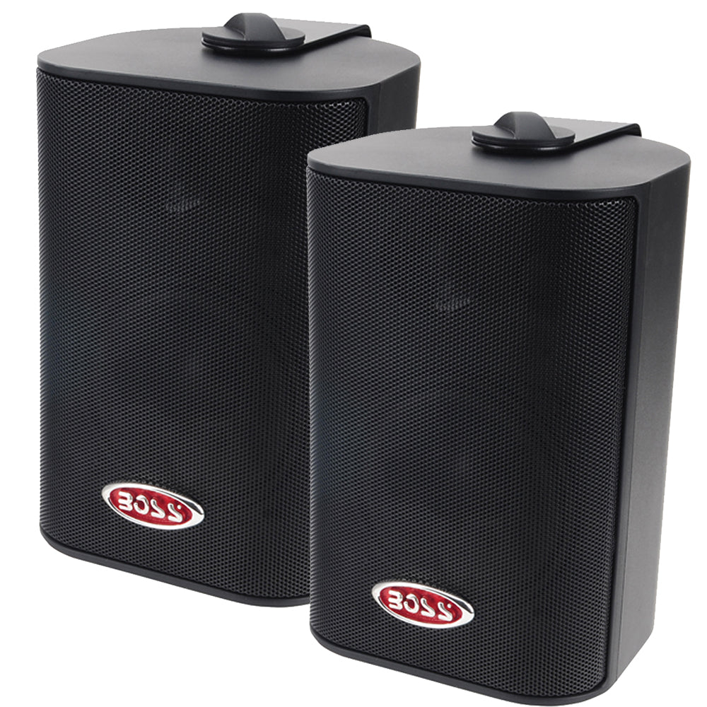 Boss Audio 4" MR4.3B Box Speakers - Black - 200W [MR4.3B] - Premium Speakers from Boss Audio - Just $55.99! 