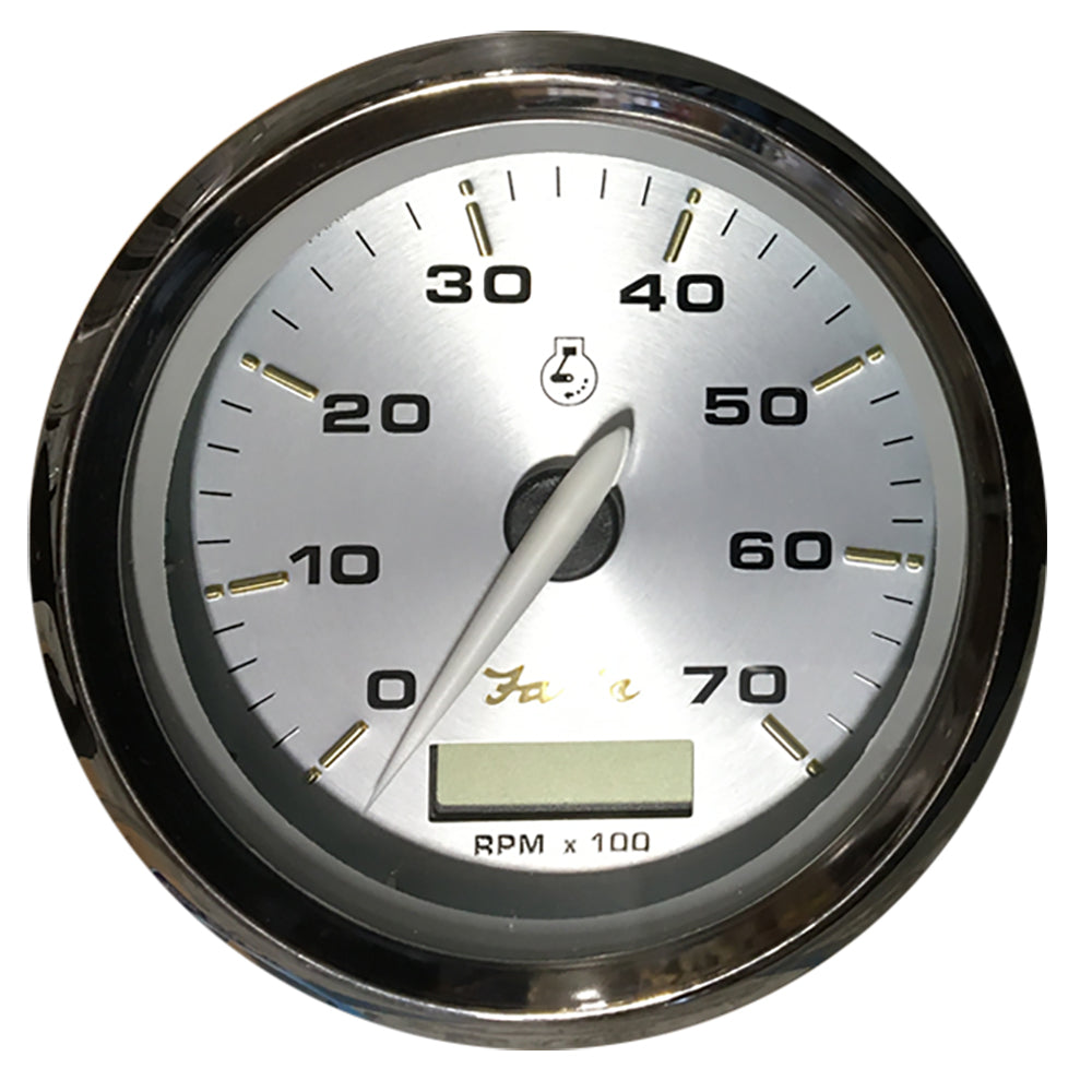 Faria Kronos 4" Tachometer w/Hourmeter - 7,000 RPM (Gas - Outboard) [39040] - Premium Gauges from Faria Beede Instruments - Just $159.99! 