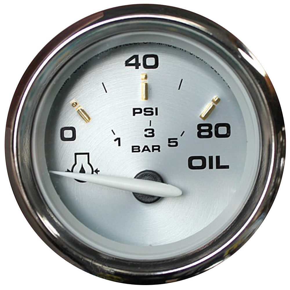 Faria Kronos 2" Oil Pressure Gauge - 80 PSI [19002] - Premium Gauges from Faria Beede Instruments - Just $39.99! 