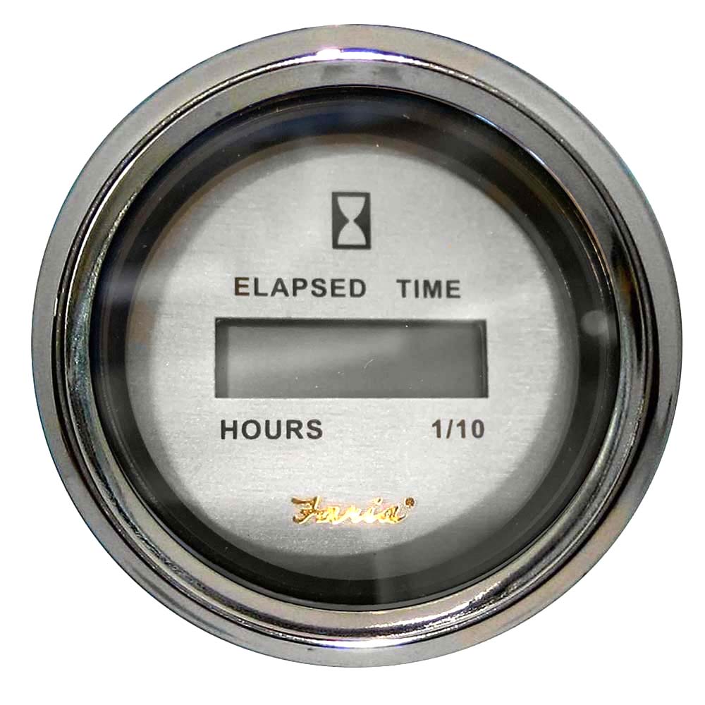 Faria Kronos 2" Hourmeter - Digital [19020] - Premium Gauges from Faria Beede Instruments - Just $78.99! 