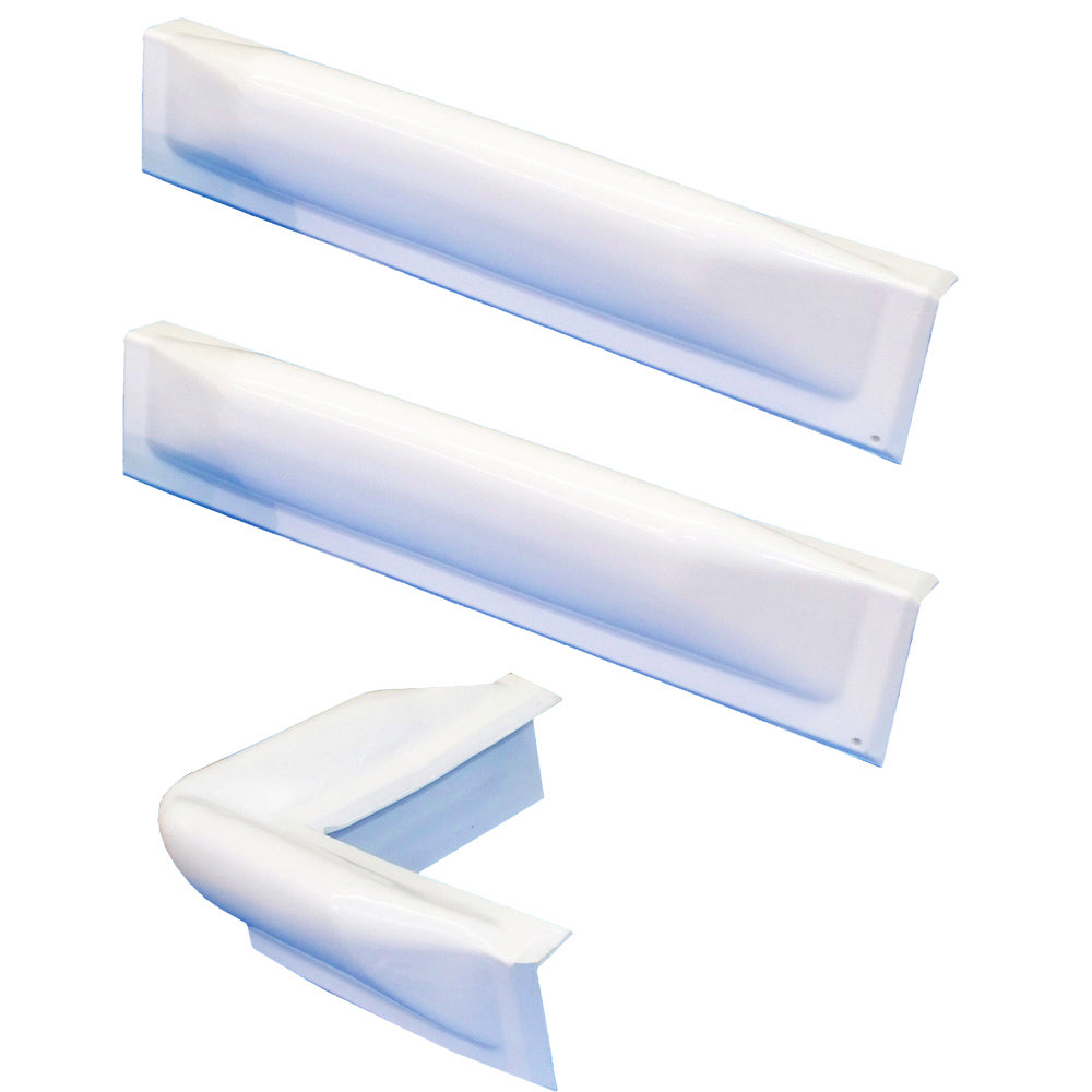 Dock Edge 3 Piece Dock Bumper Kit - 1 Corner Piece, 2 18" Straight Pieces [73-100-F] - Premium Bumpers/Guards from Dock Edge - Just $50.99! 