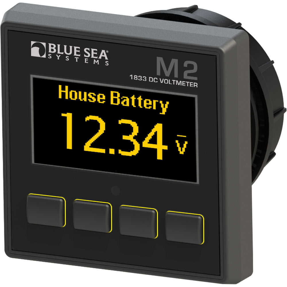 Blue Sea 1833 M2 DC Voltmeter [1833] - Premium Meters & Monitoring from Blue Sea Systems - Just $267.99! 