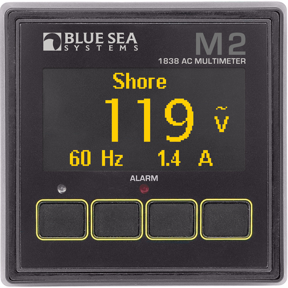 Blue Sea 1838 M2 AC Multimeter [1838] - Premium Meters & Monitoring from Blue Sea Systems - Just $315.99! 