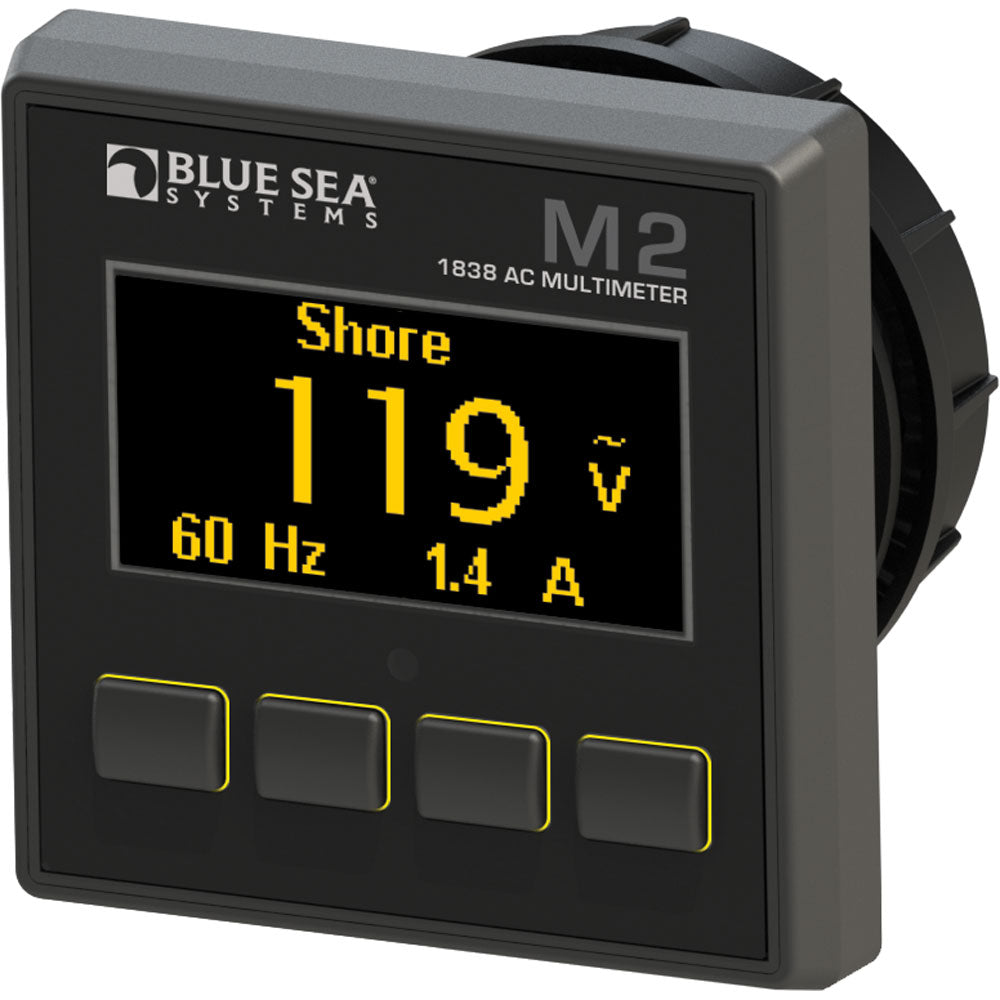 Blue Sea 1838 M2 AC Multimeter [1838] - Premium Meters & Monitoring from Blue Sea Systems - Just $315.99! 