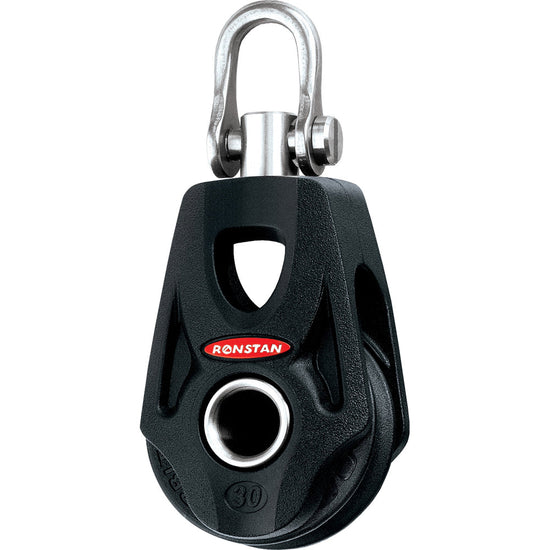 Ronstan Series 30 Ball Bearing Orbit Block - Single - Becket - Swivel Shackle Head [RF35100] - Premium Blocks from Ronstan - Just $21.83! 