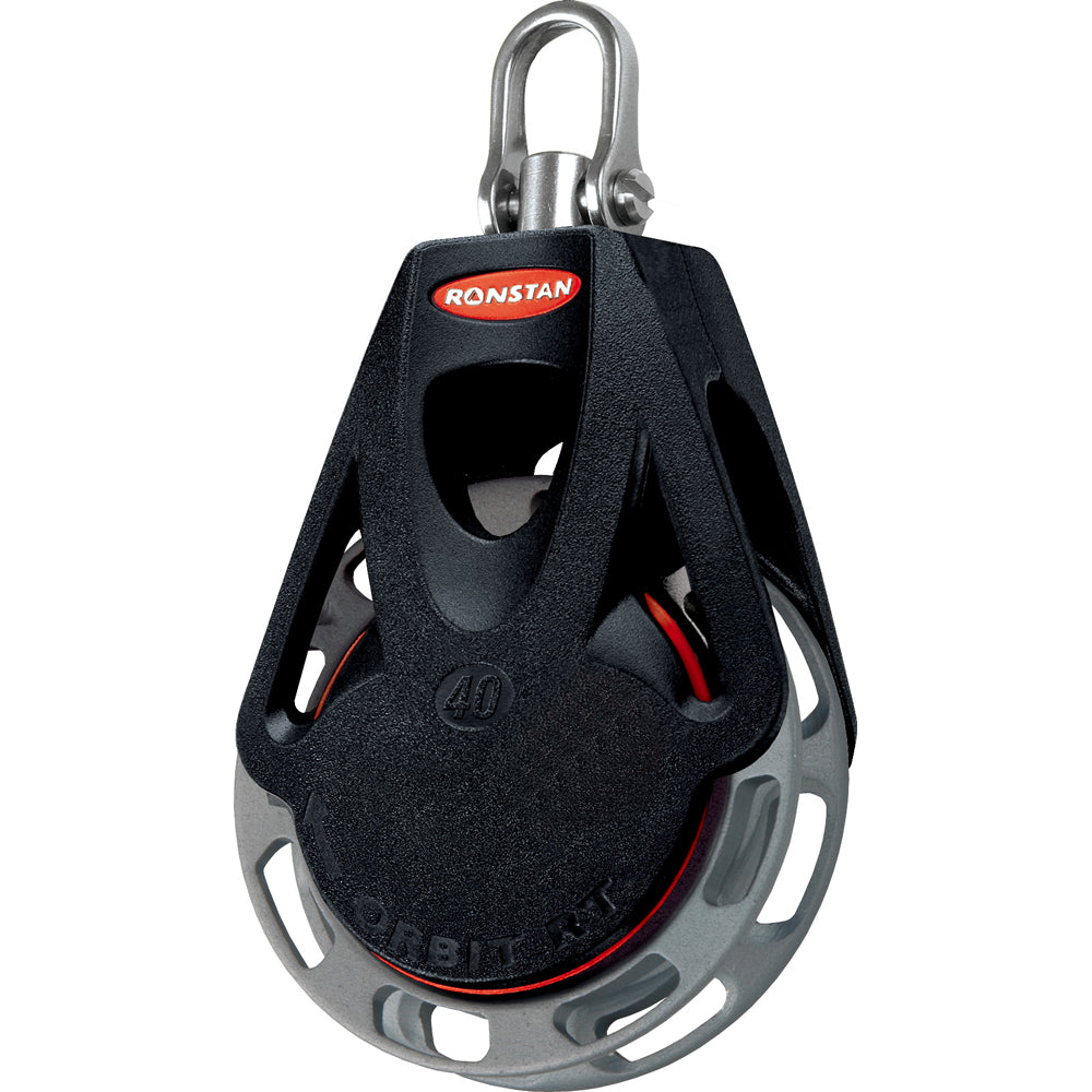 Ronstan Series 40 Ratchet Orbit Block - Single - Auto - Swivel Shackle Head [RF46100] - Premium Blocks from Ronstan - Just $67.15! 