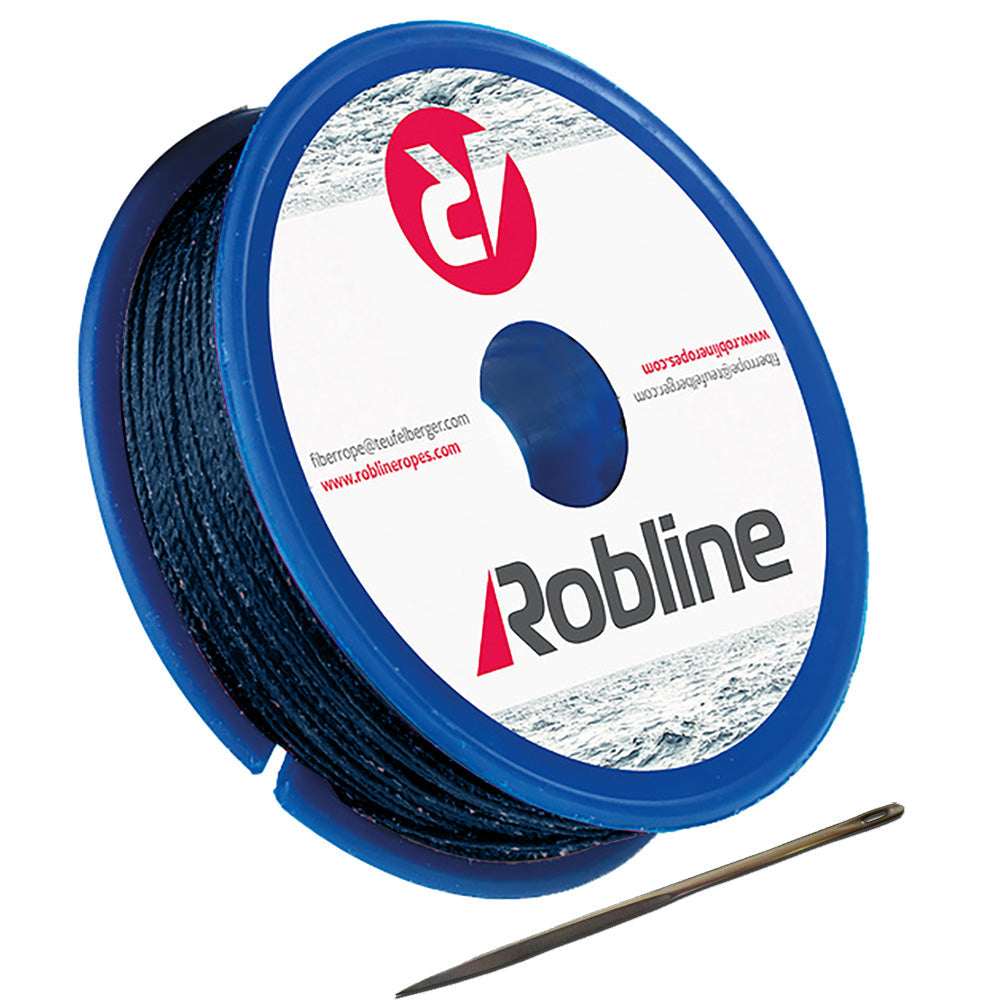 Robline Waxed Whipping Twine Kit - 0.8mm x 40M - Dark Navy Blue [TY-KITBLU] - Premium Rope from Robline - Just $11.11! 