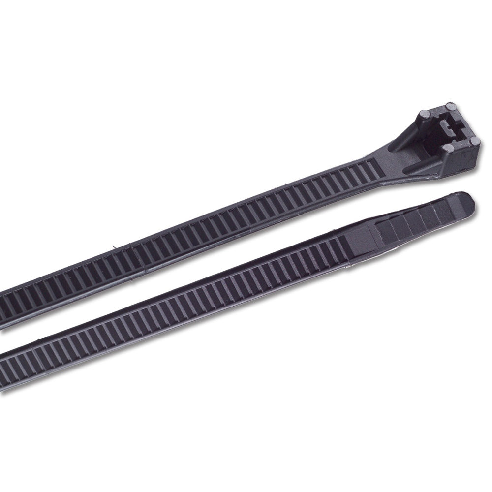 Ancor 15" UV Black Heavy Duty Cable Zip Ties - 25 Pack [199259] - Premium Wire Management from Ancor - Just $3.99! 