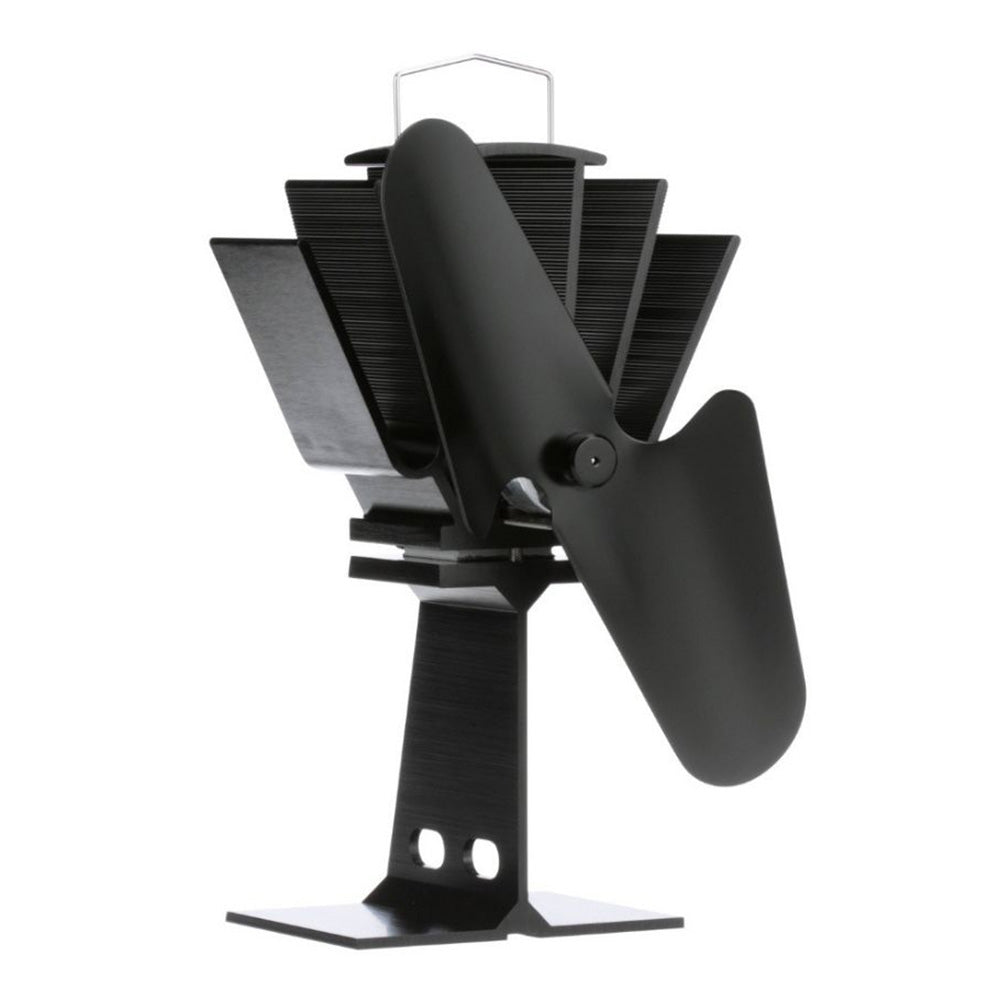 Ecofan Original Heat Powered Stove Fan - Black Blade [800CAXBX] - Premium Accessories from Ecofan - Just $79.99! 