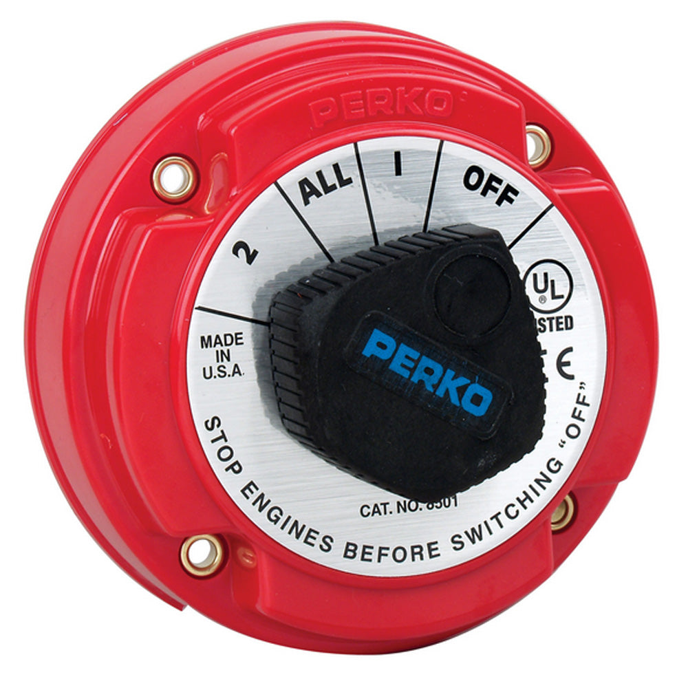 Perko Medium Duty Battery Selector Switch - 250A Continuous [8501DP] - Premium Battery Management from Perko - Just $51.99! 