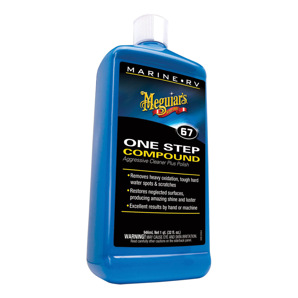 Meguiar's #67 One-Step Compound - 32oz [M6732] - Boat Outfitting, Boat Outfitting | Cleaning, Brand_Meguiar's - Meguiar's - Cleaning
