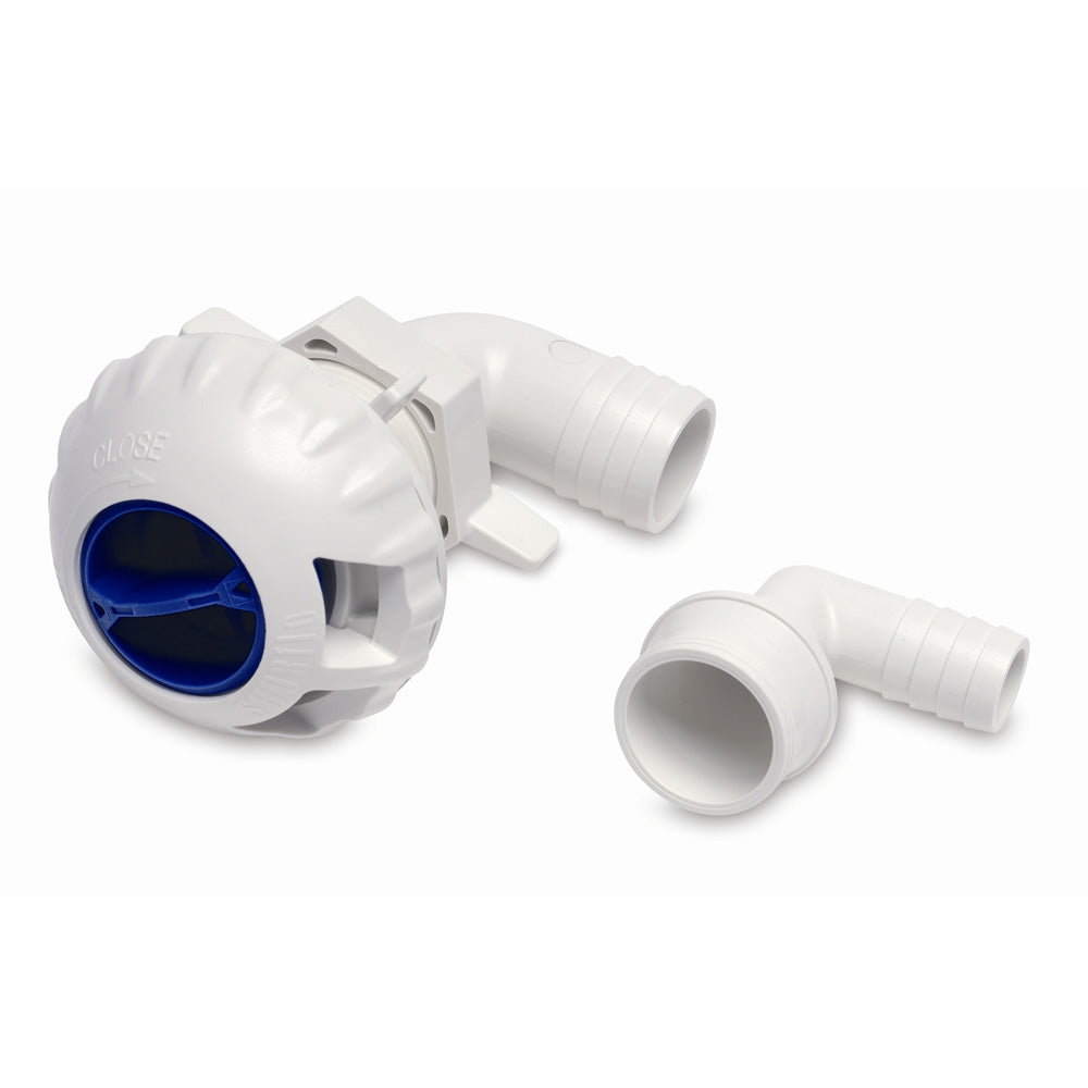 Shurflo by Pentair Livewell Fill Valve w/3/4"  1-1/8" Fittings [330-021] - Premium Livewell Pumps from Shurflo by Pentair - Just $38.99! 