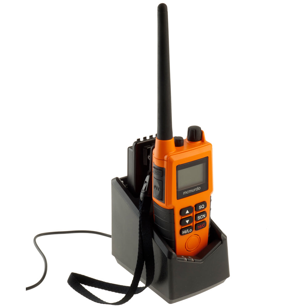 McMurdo R5 GMDSS VHF Handheld Radio - Pack A - Full Feature Option [20-001-01A] - Premium VHF - Handheld from McMurdo - Just $685.99! 