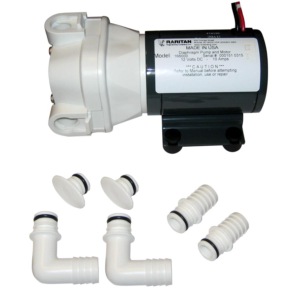 Raritan Diaphragm Intake Pump - 12v [166000] - Premium Marine Sanitation from Raritan - Just $329.99! 