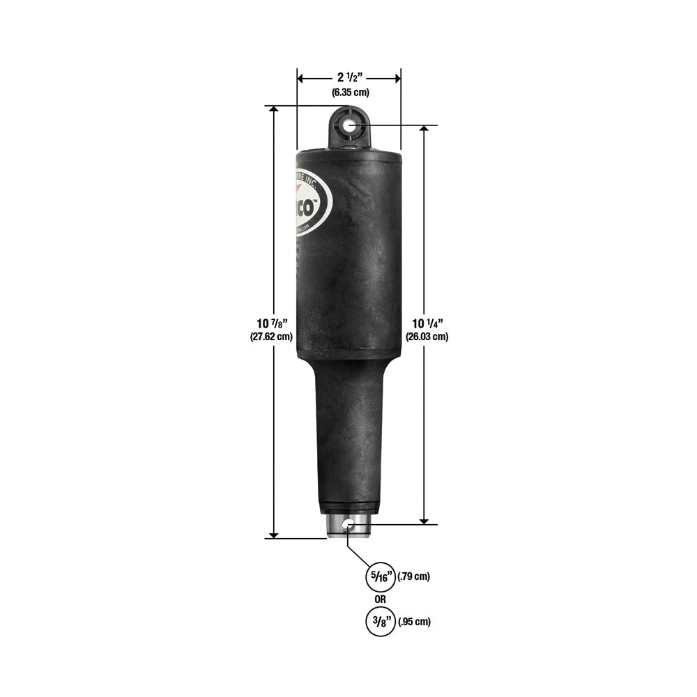 Lenco 101XDS Short Extreme Duty Actuator - 12V - 2-1/4" Stroke w/5/16" Hardware [15057-001] - Premium Trim Tab Accessories from Lenco Marine - Just $259.99! 