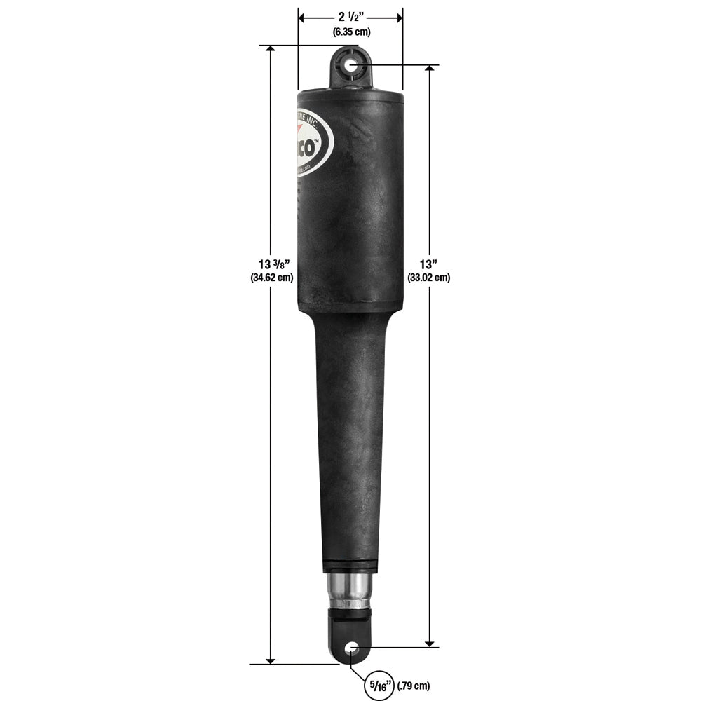 Lenco 102 Series Standard Actuator - 24V - 4-1/4" Stroke [15066-001] - Premium Trim Tab Accessories from Lenco Marine - Just $282.99! 