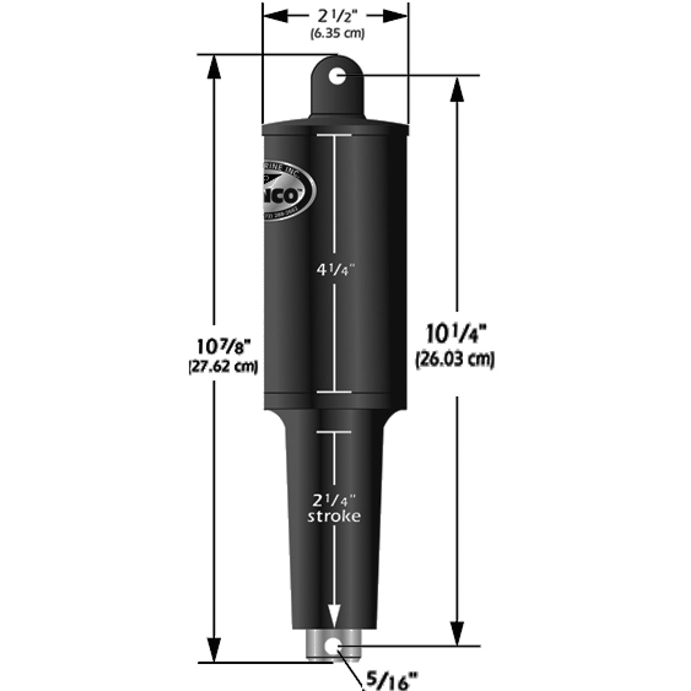 Lenco 12V 1-1/4" Stroke 5 Lobe Actuator - 5/16" - 3/8" [15122-001] - Premium Trim Tab Accessories from Lenco Marine - Just $269.99! 