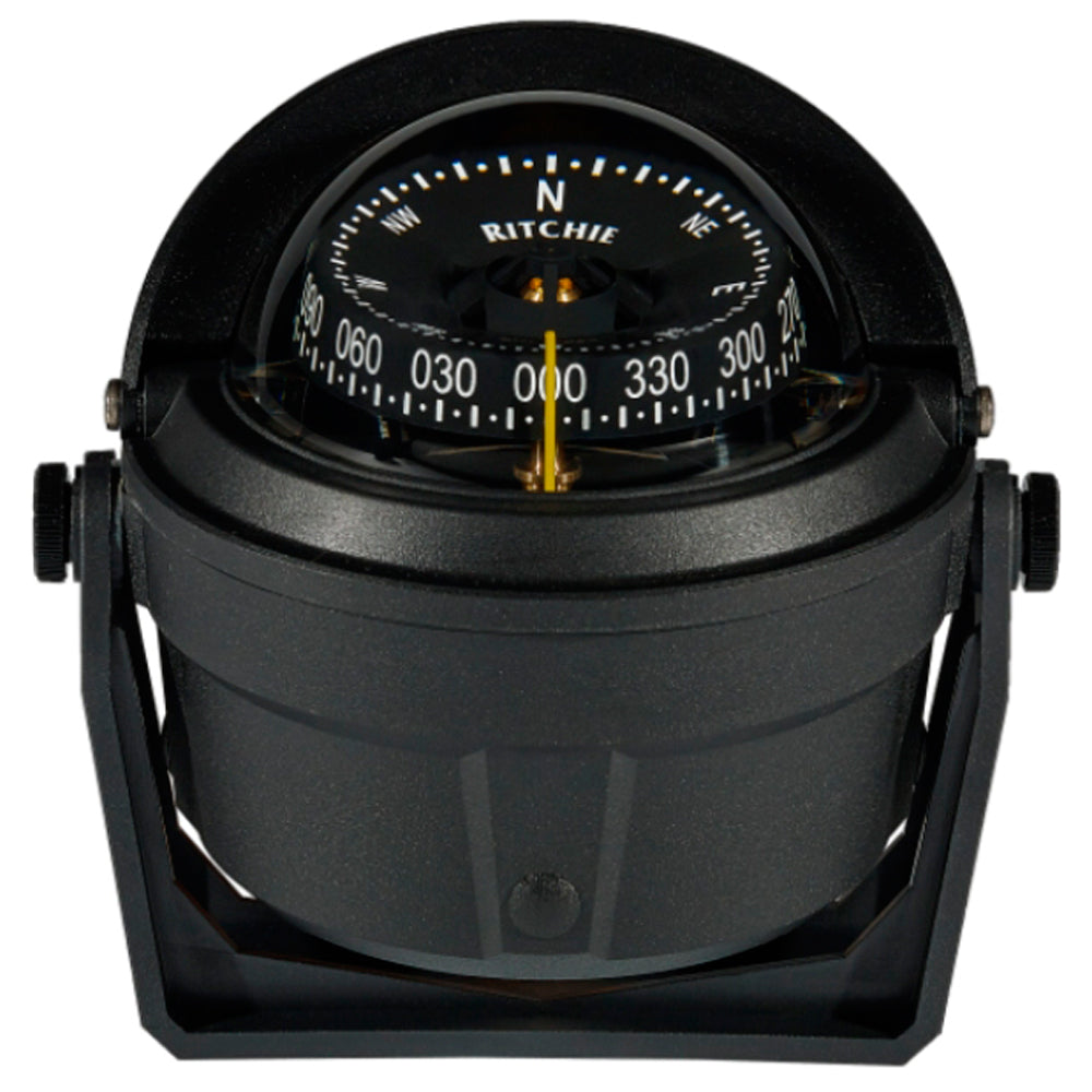 Ritchie B-81-WM Voyager Bracket Mount Compass - Wheelmark Approved f/Lifeboat & Rescue Boat Use [B-81-WM] - Premium Compasses from Ritchie - Just $199.68! 