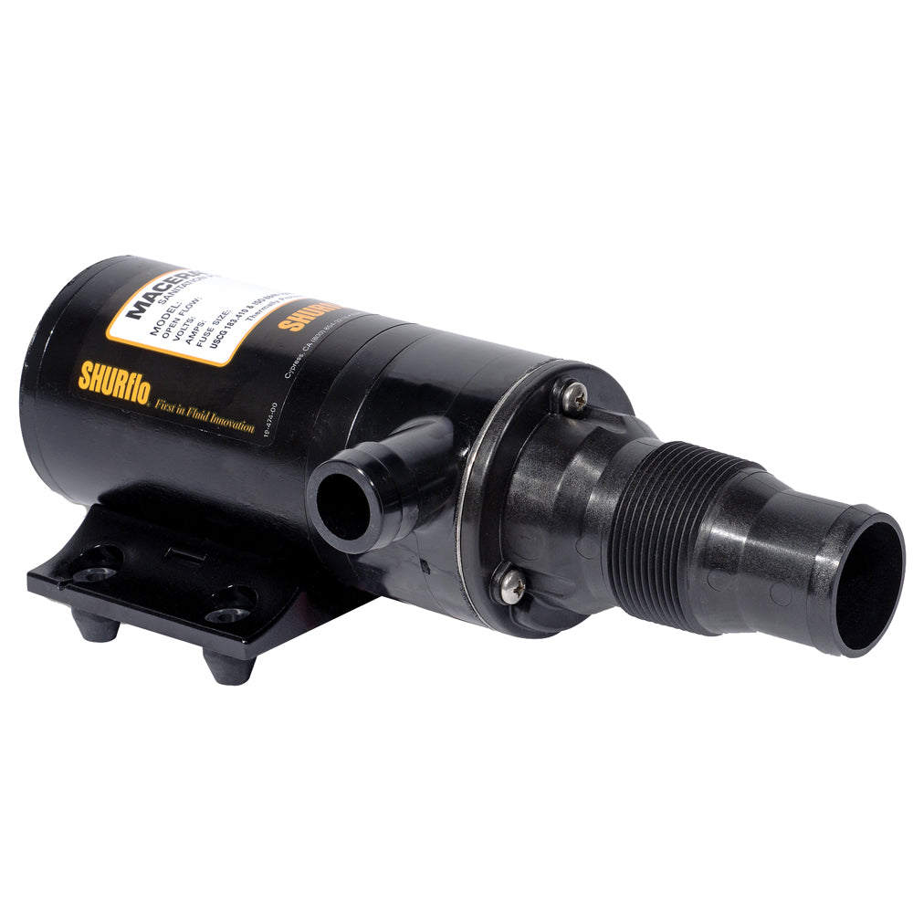 Shurflo by Pentair Self-Priming Dual Blade Macerator Pump - 24VDC, 13GPM [3200-011] - Premium Marine Sanitation from Shurflo by Pentair - Just $258.99! 