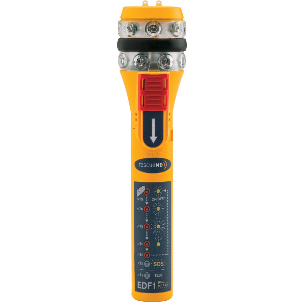 Ocean Signal RescueME EDF1 Electronic Distress Flare - 7 Mile Range [750S-01710] - Premium Safety Lights from Ocean Signal - Just $142.99! 