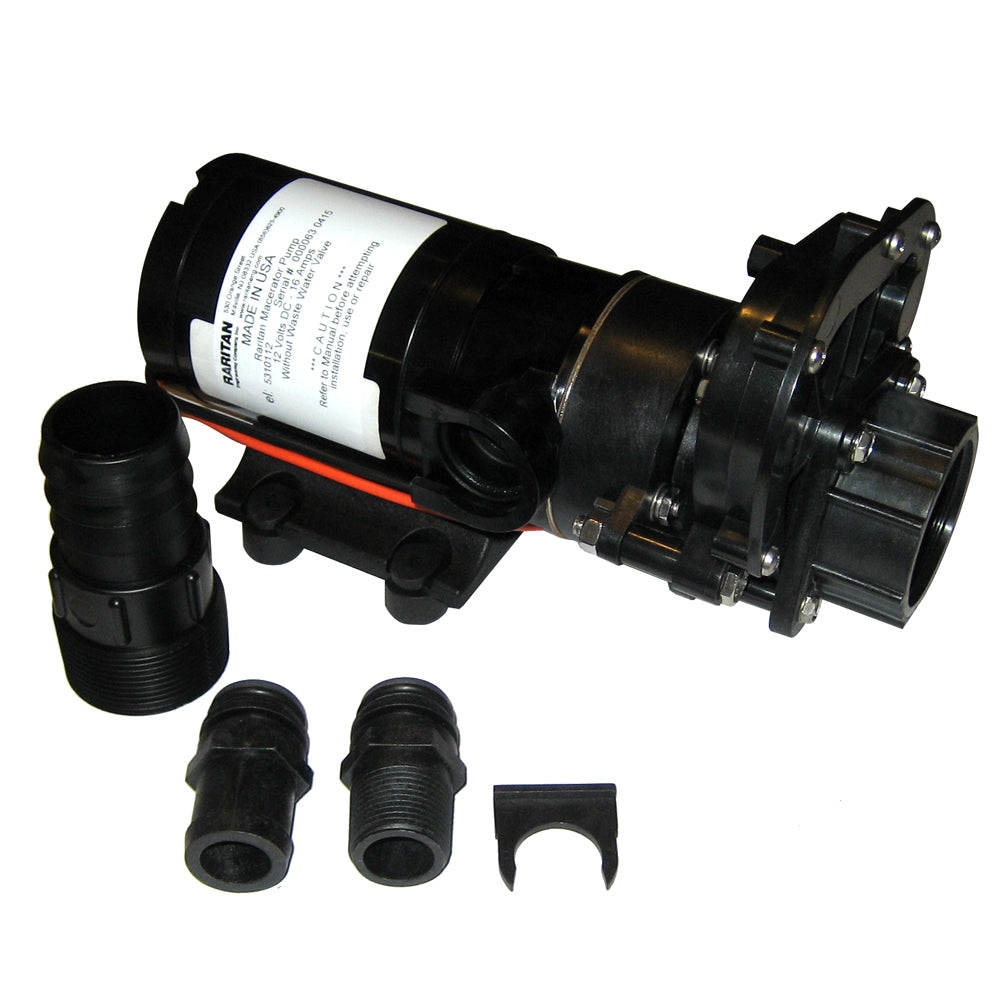 Raritan Macerator Pump - 12v w/Waste Valve [5310112] - Brand_Raritan, Marine Plumbing & Ventilation, Marine Plumbing & Ventilation | Marine Sanitation - Raritan - Marine Sanitation