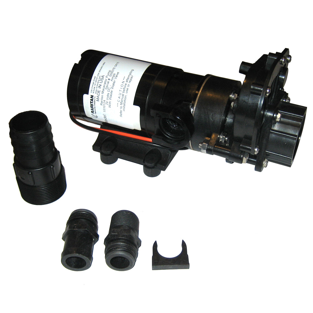 Raritan Macerator Pump - 24v w/Waste Valve [5310124] - Premium Marine Sanitation from Raritan - Just $313.99! 