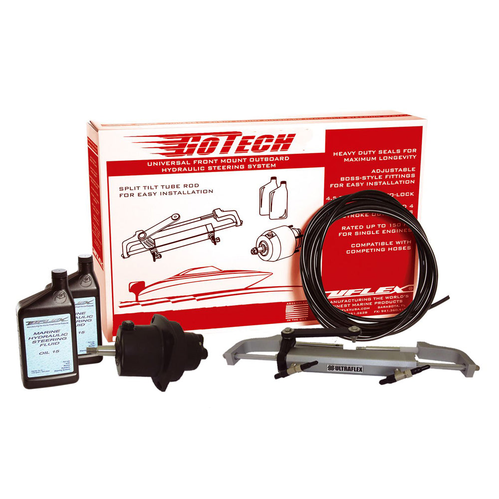 UFlex GoTech 1.0 Universal Front Mount Outboard Hydraulic Steering System [GOTECH 1.0] - Premium Steering Systems from Uflex USA - Just $850.99! 